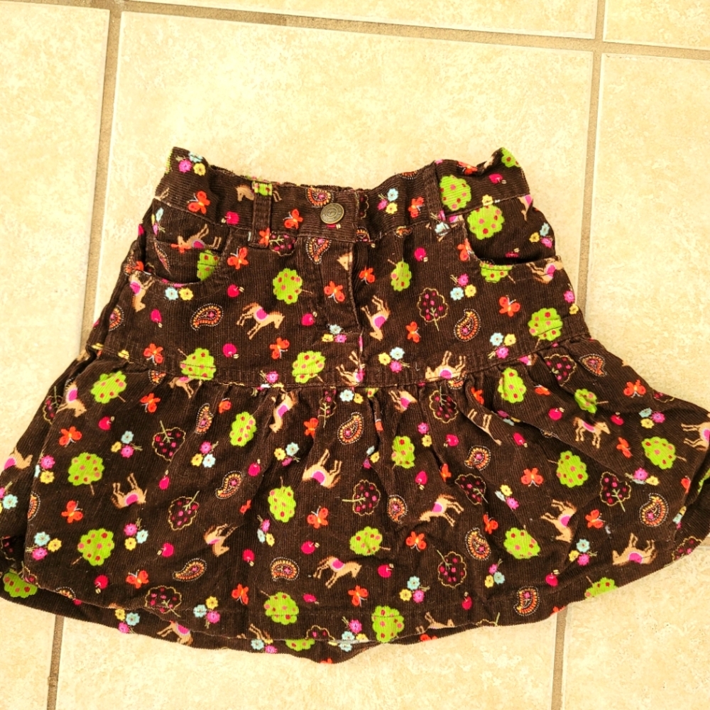 TALBOTS KIDS | Corduroy Skort | 4
